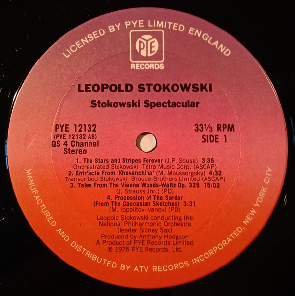 descargar álbum Leopold Stokowski - Stokowski Spectacular