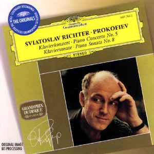 Klavierkonzert = Piano Concerto No. 5 • Klaviersonate  = Piano Concerto No.8 - Sviatoslav Richter • Prokofiev