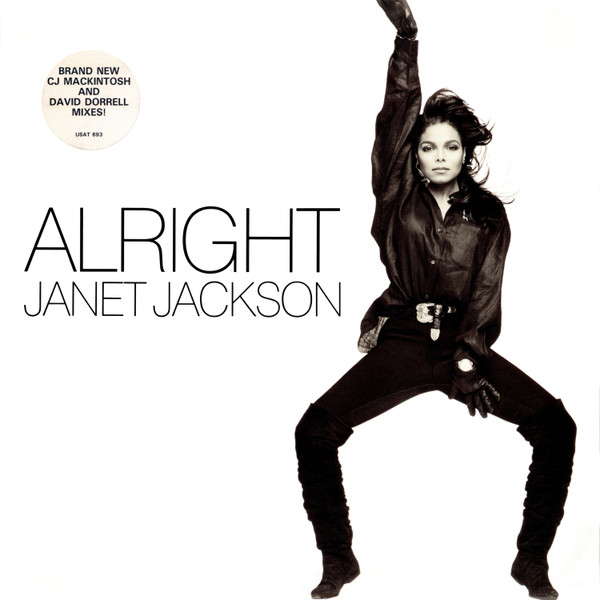 Janet Jackson – Alright (1990, CD) - Discogs