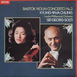 Béla Bartók - Violin Concerto No.2 album cover