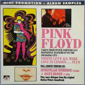 Pink Floyd - Tonite Let's All Make Love In London ... Plus album cover