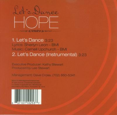 télécharger l'album Hope - Lets Dance
