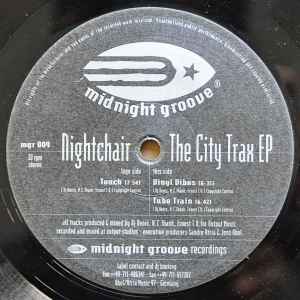 Nightchair - The City Trax album cover