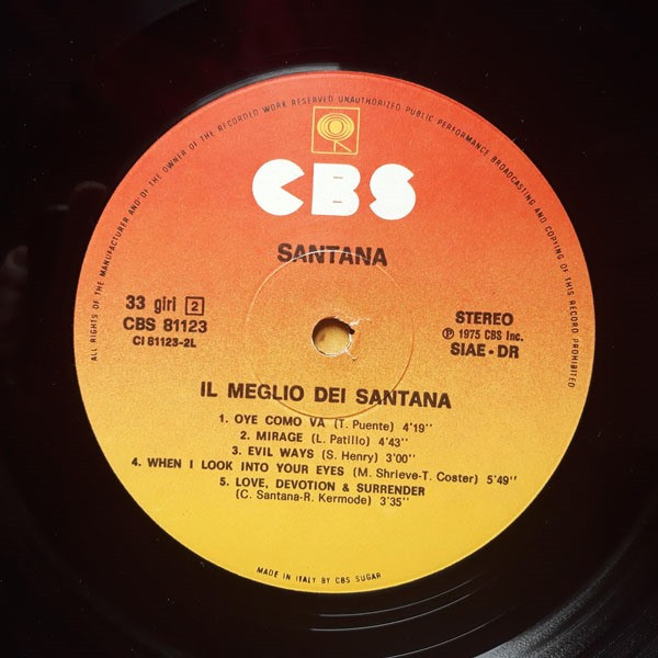 lataa albumi Santana - Il Meglio Dei Santana