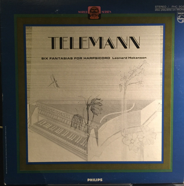 baixar álbum Leonard Hokanson, Georg Philipp Telemann - Fantasias For Harpsichord