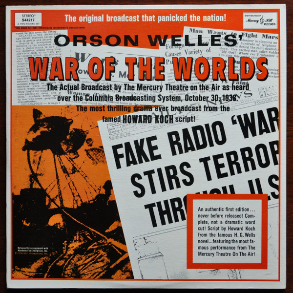 Orson Welles – War Of The Worlds (1968