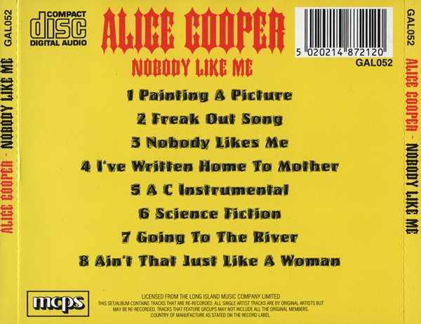 descargar álbum Alice Cooper - Nobody Like Me