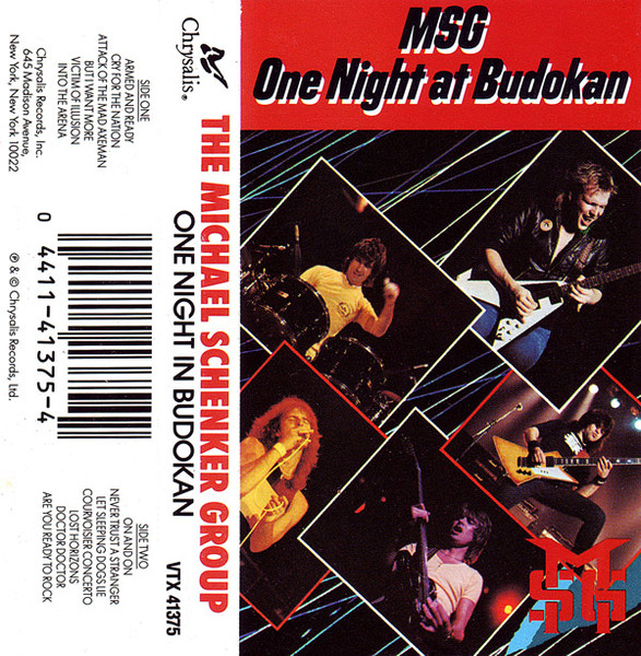 The Michael Schenker Group – One Night At Budokan (Cassette) - Discogs