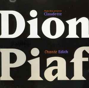 Claudette Dion - Claudette Dion Chante Edith Piaf album cover