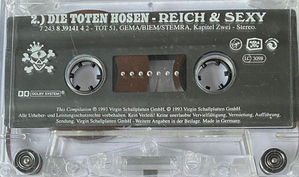 Die Ärzte und Die Toten Hosen Deutsche Vinyl-Charts
