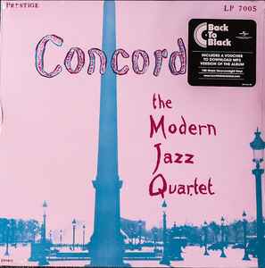 The Modern Jazz Quartet - Concorde album cover