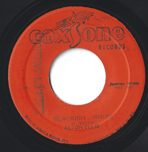 Alton Ellis – Blackish White (1971, Vinyl) - Discogs