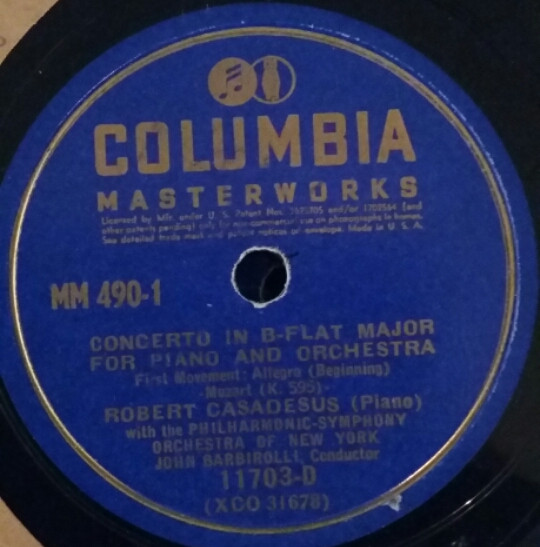 ladda ner album Mozart, Robert Casadesus With The PhilharmonicSymphony Orchestra Of New York, John Barbirolli - Concerto In B Flat Major For Piano And Orchestra