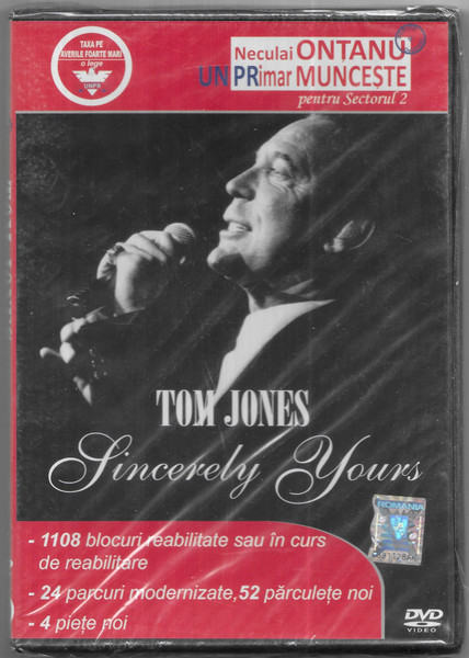 Tom Jones – Sincerely Yours (2010, DVD) - Discogs