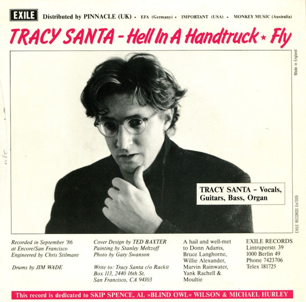 ladda ner album Tracy Santa - Hell In A Handtruck