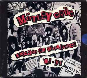 Mötley Crüe - Decade Of Decadence '81-'91 album cover
