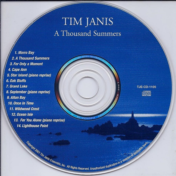 descargar álbum Tim Janis - A Thousand Summers