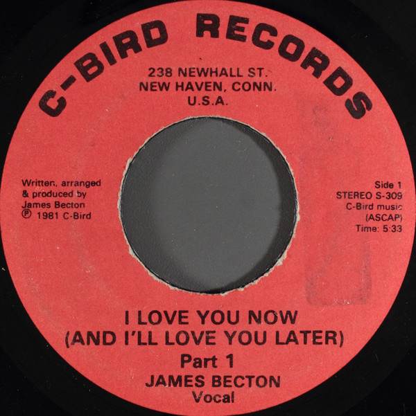 last ned album James Becton - I Love You Now And Ill Love You Later