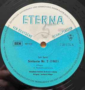 Leo Spies - Sinfonie Nr. 2 (1961) album cover