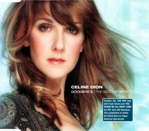 Celine dion discount saddest word lyrics