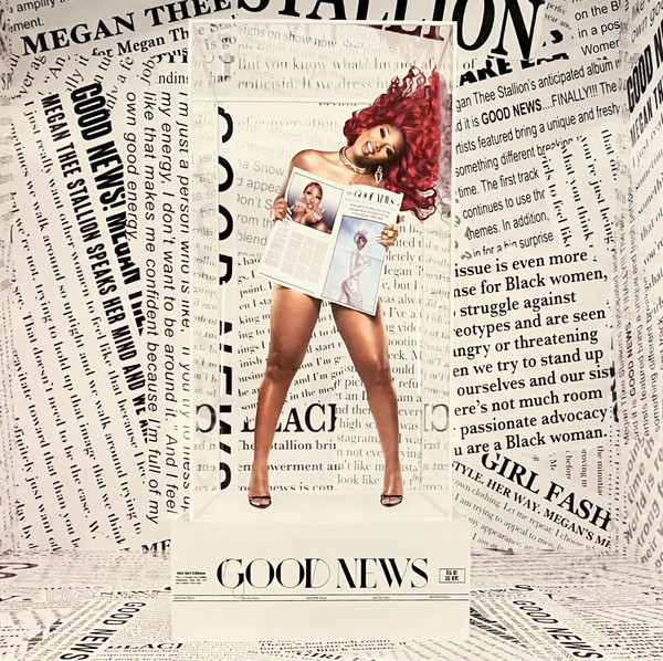 Megan Thee Stallion Good News Album Keychain – Gold Soul Treasure Room