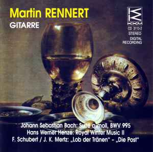 Martin Rennert - Bach - Henze - Schubert (Mertz) album cover