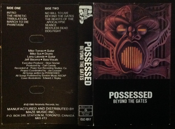 Possessed - Beyond The Gates | Releases | Discogs