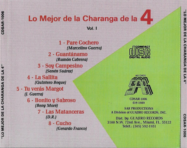 descargar álbum Charanga De La 4 - Lo Mejor De La Charanga De La 4 Vol1