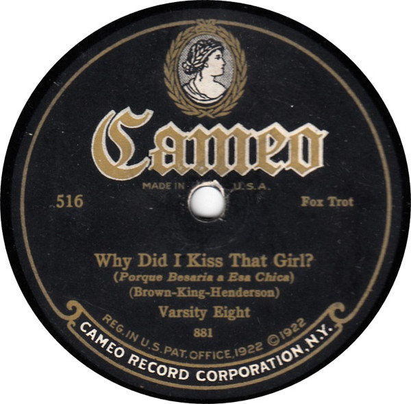 baixar álbum Haring's Happy Harmonists Varsity Eight - Mobile Blues Why Did I Kiss That Girl