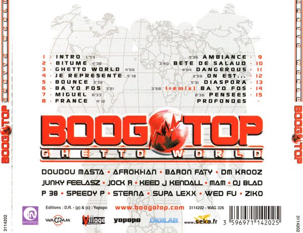 descargar álbum Boogotop - Ghetto World