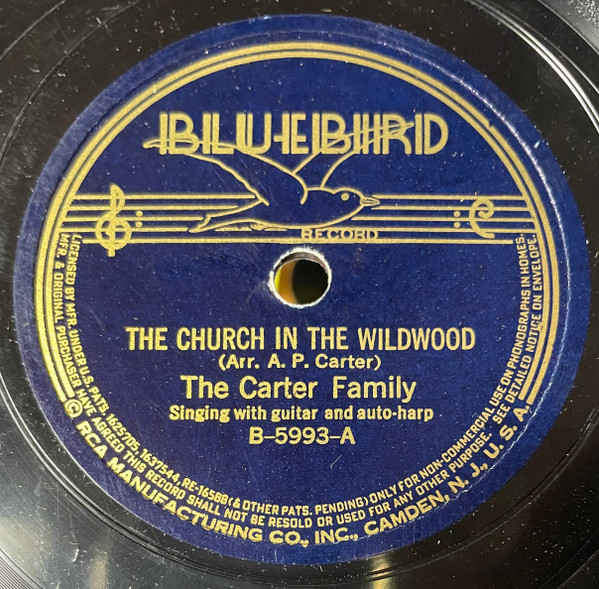 The Carter Family – The Church In The Wildwood / Room In Heaven