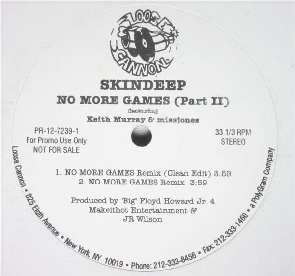 Skin Deep – No More Games (Remix) / Everybody (Vinyl) - Discogs