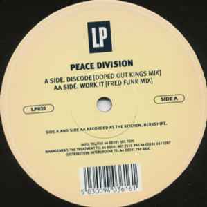 Peace Division - Discode / Work It album cover