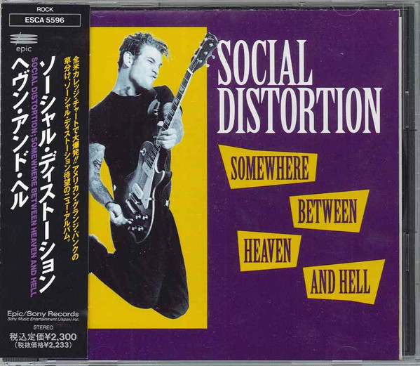 Social Distortion – Somewhere Between Heaven And Hell (1992 ...