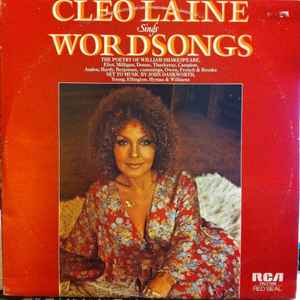 Cleo Laine - Wordsongs album cover