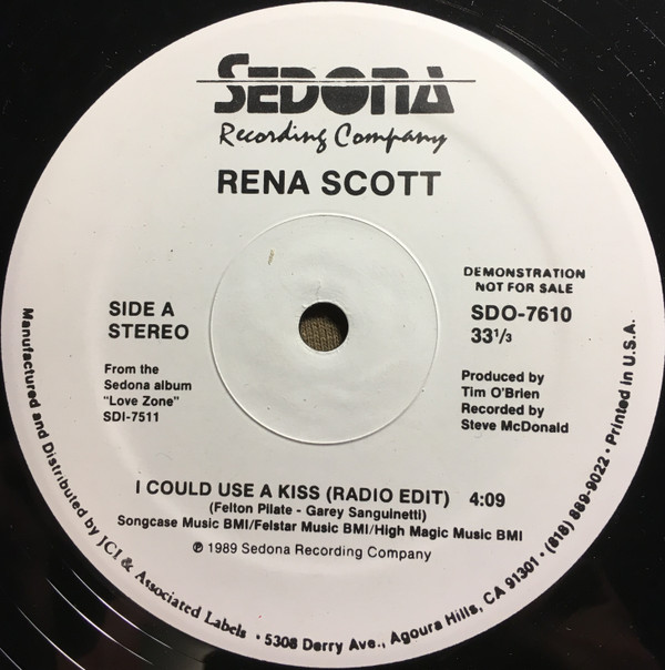 descargar álbum Rena Scott - I Could Use A Kiss
