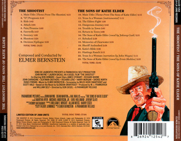 last ned album Elmer Bernstein - The Shootist The Sons Of Katie Elder
