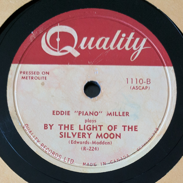 baixar álbum Eddie Piano Miller - Sidewalks Of New York By The Light Of The Silvery Moon