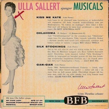 baixar álbum Ulla Sallert - Ulla Sallert sjunger Musicals