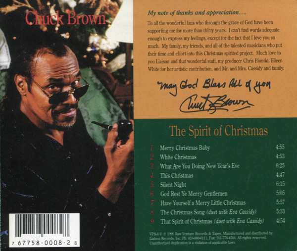 Album herunterladen Chuck Brown - The Spirit Of Christmas