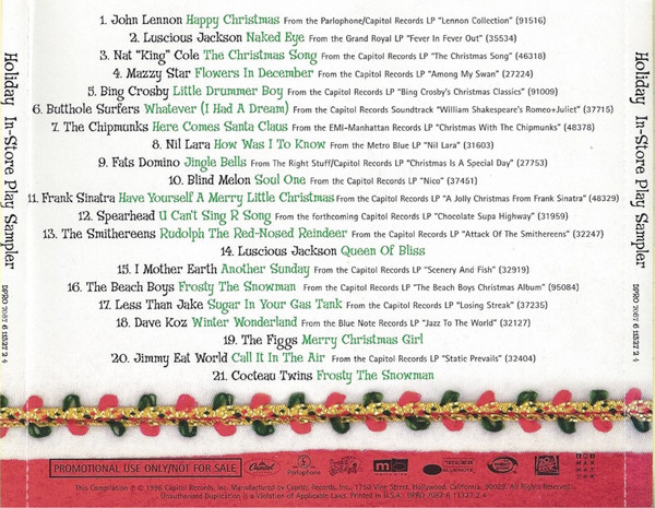 last ned album Various - Holiday In Store Play Sampler