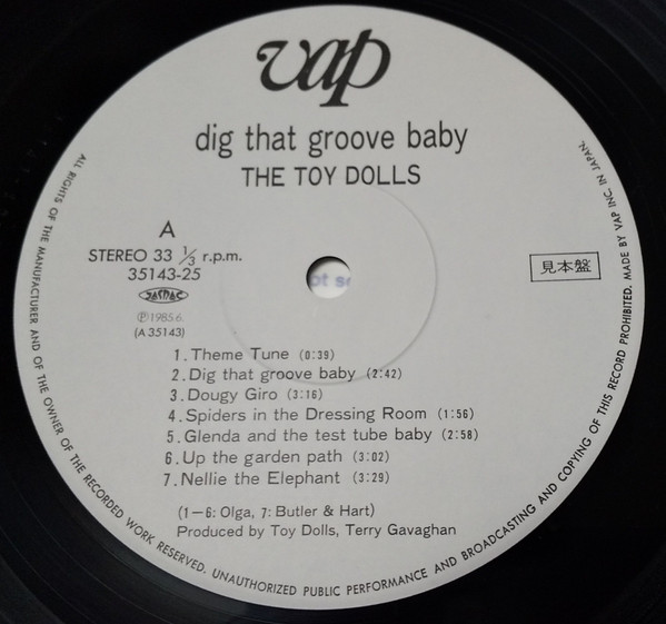 Toy Dolls - Dig That Groove Baby | Releases | Discogs