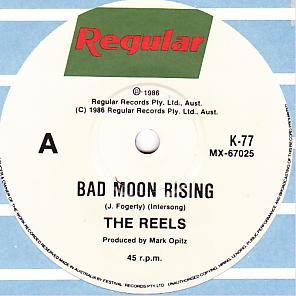 Original versions of Bad Moon Rising by The Reels [AU]