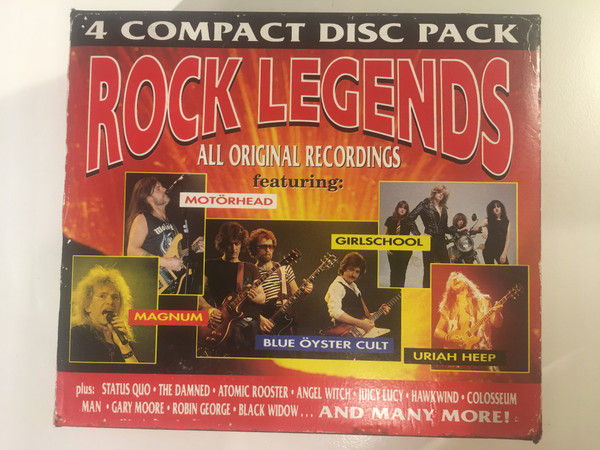 Rock Legends Various CD Top Zustand aus Nichtraucher Haushalt 