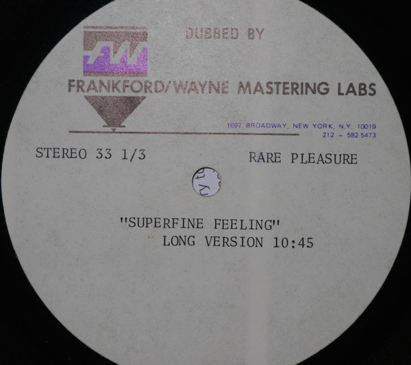 Rare Pleasure – Superfine Feeling (2021, Vinyl) - Discogs