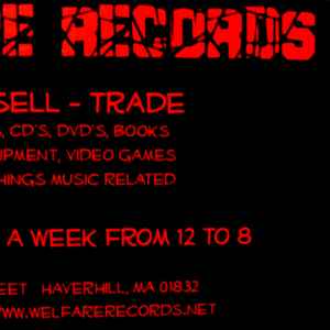 WelfareRecords at Discogs