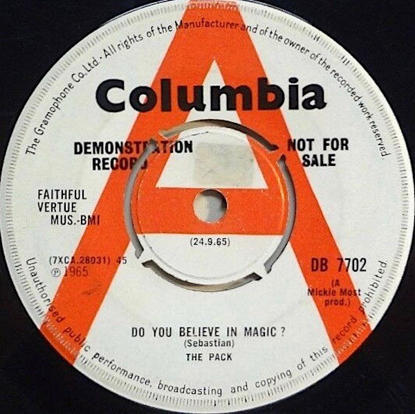 The Pack - Do You Believe In Magic? | Releases | Discogs