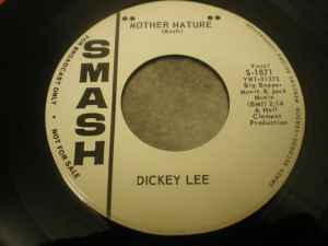 Dickey Lee - Mother Nature / To The Aisle album cover