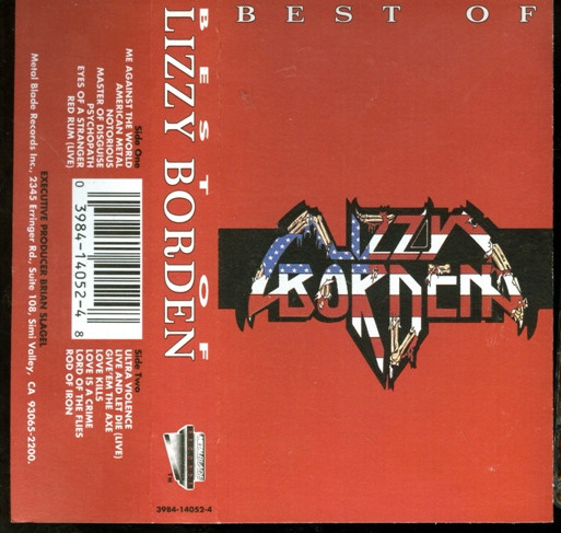 Lizzy Borden – Best Of Lizzy Borden (1994, Cassette) - Discogs