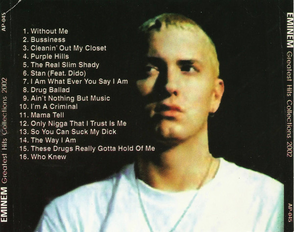 last ned album Eminem - Greatest Hits Collections 2002